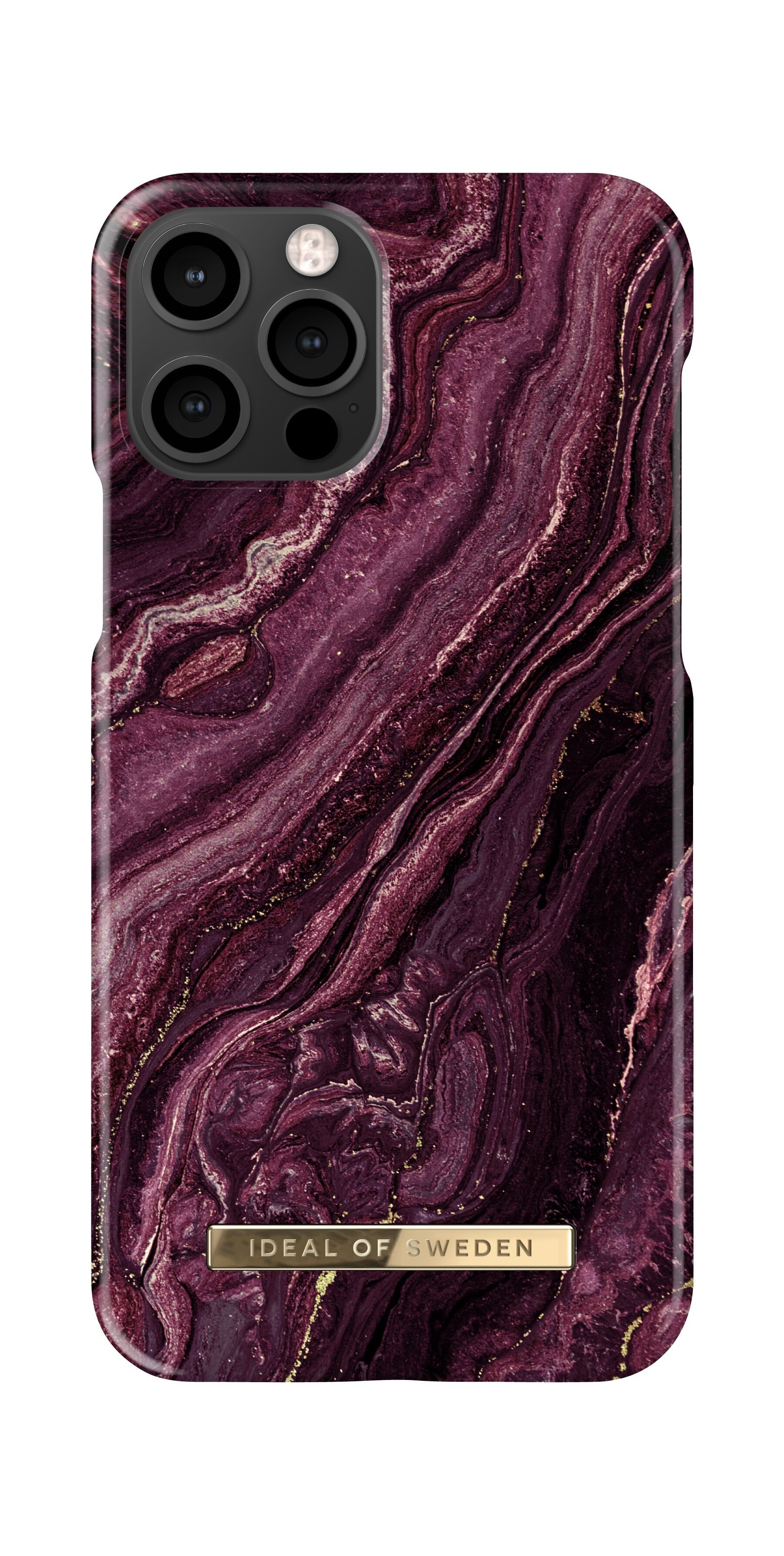 Coque Fashion iPhone 12/12 PRO Prune Dorée