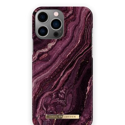 Moda Custodia iPhone 13:00/12:00 Golden Plum