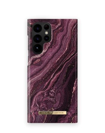 Fashion Case Galaxy S22U Or Prune