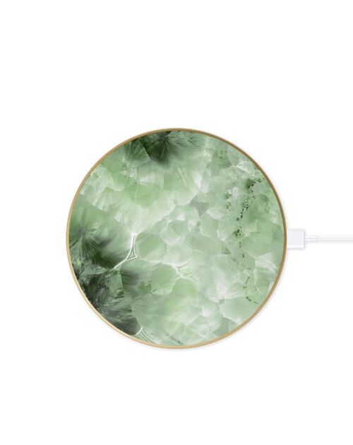 Fashion QI Charger Crystal Green Sky