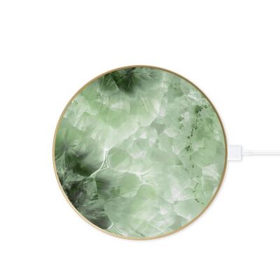 Fashion QI Charger Crystal Green Sky