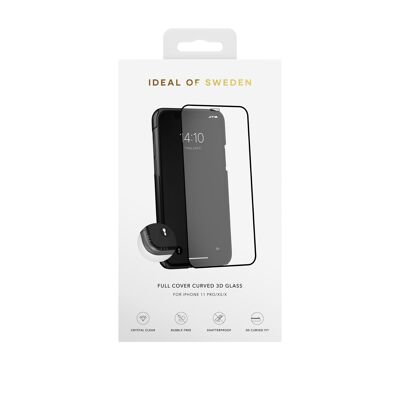 Cristal de cobertura total IDEAL iPhone 11 PRO/XS/X