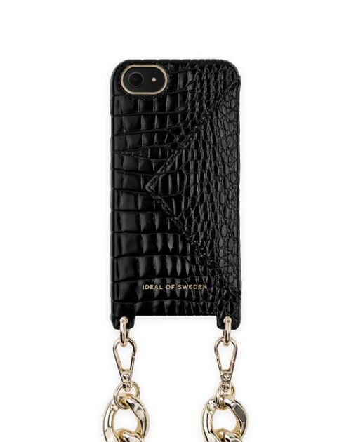 Necklace Case iPhone 8/7/6/6S/SE Neo Noir Croco
