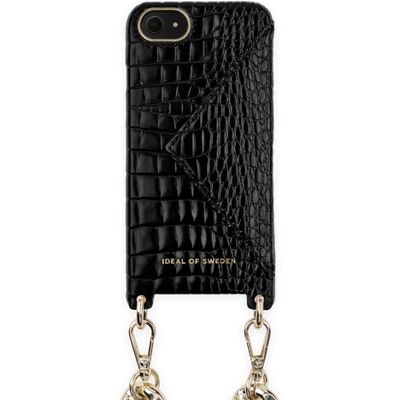 Necklace Case iPhone 8/7/6/6S/SE Neo Noir Croco