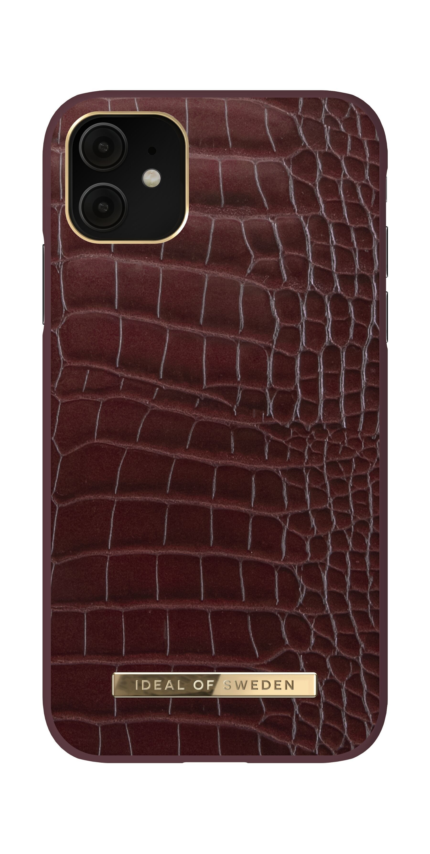Funda Atelier iPhone 11/XR Croco Escarlata