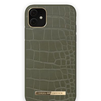 Funda Atelier iPhone 11/XR Caqui Croco