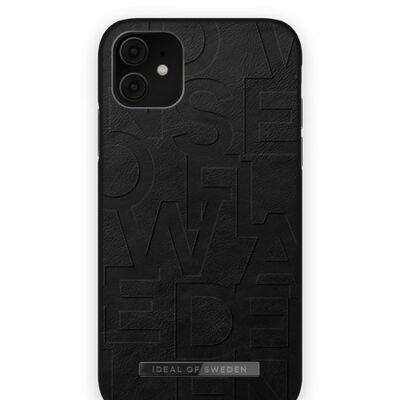 Custodia Atelier iPhone 11/XR IDEAL Nera