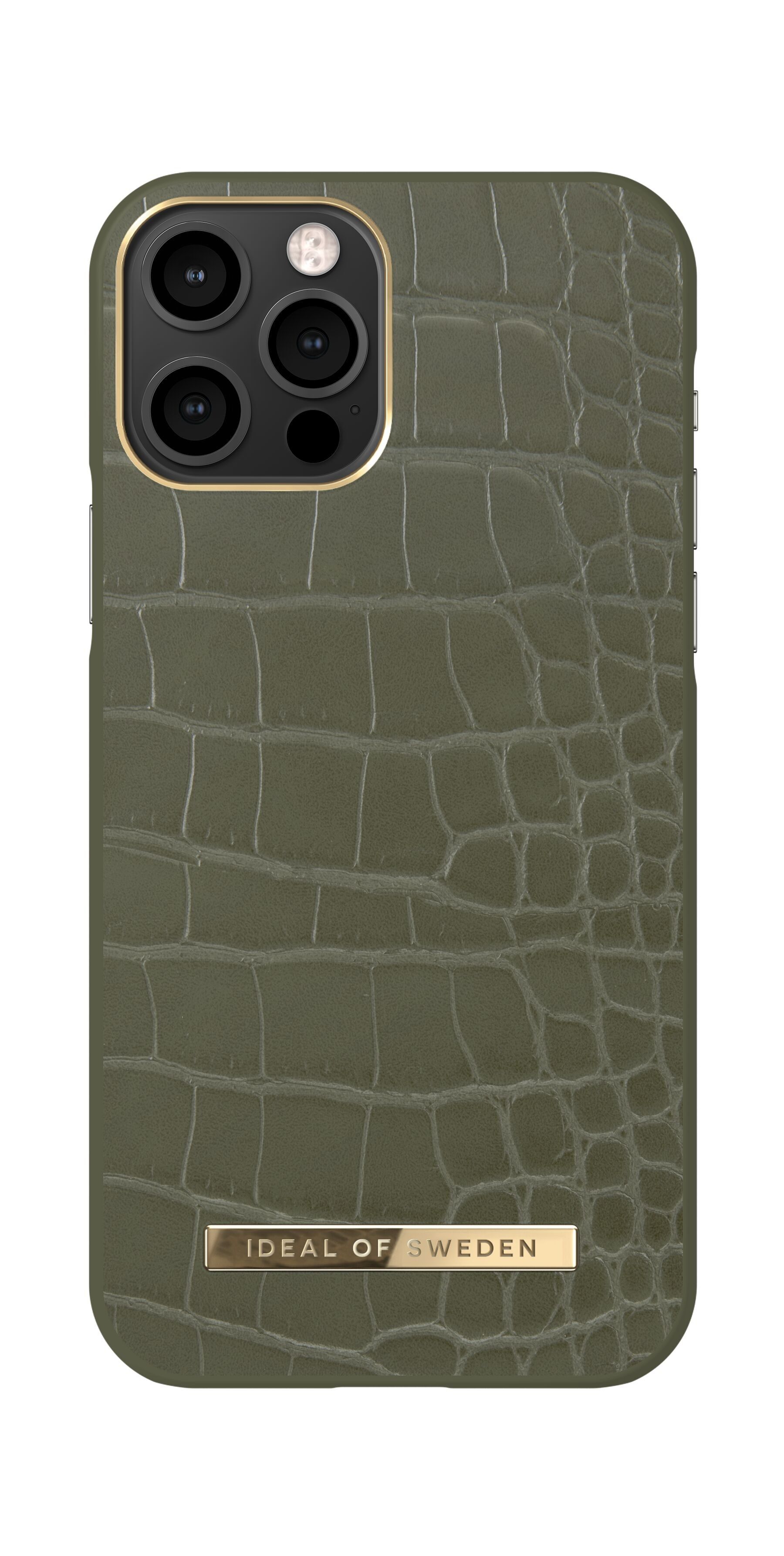 Funda Atelier iPhone 12/12 PRO Caqui Croco