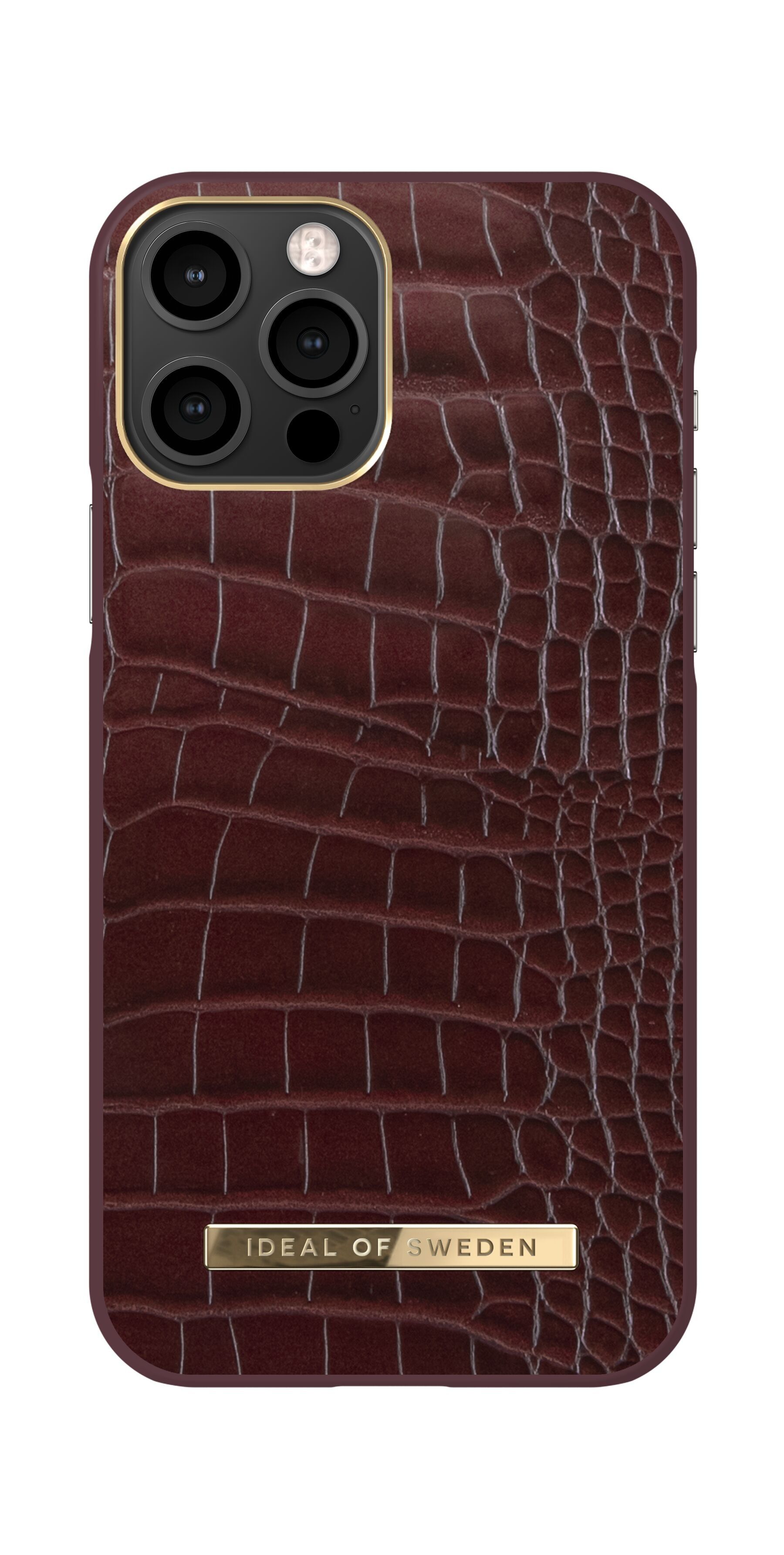 Funda Atelier iPhone 12/12 PRO Croco Escarlata