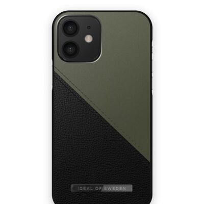 Atelier Case iPhone 12/12 PRO Onyx Schwarz Khaki