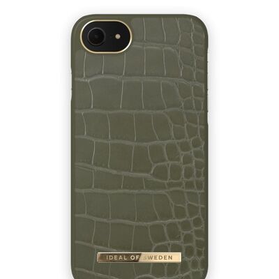 Custodia Atelier iPhone 8/7/6/6S/SE Khaki Croco