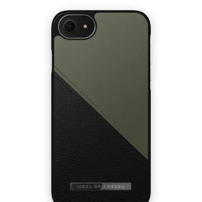 Atelier Case iPhone 8/7/6/6S/SE Onyx Schwarz Khaki