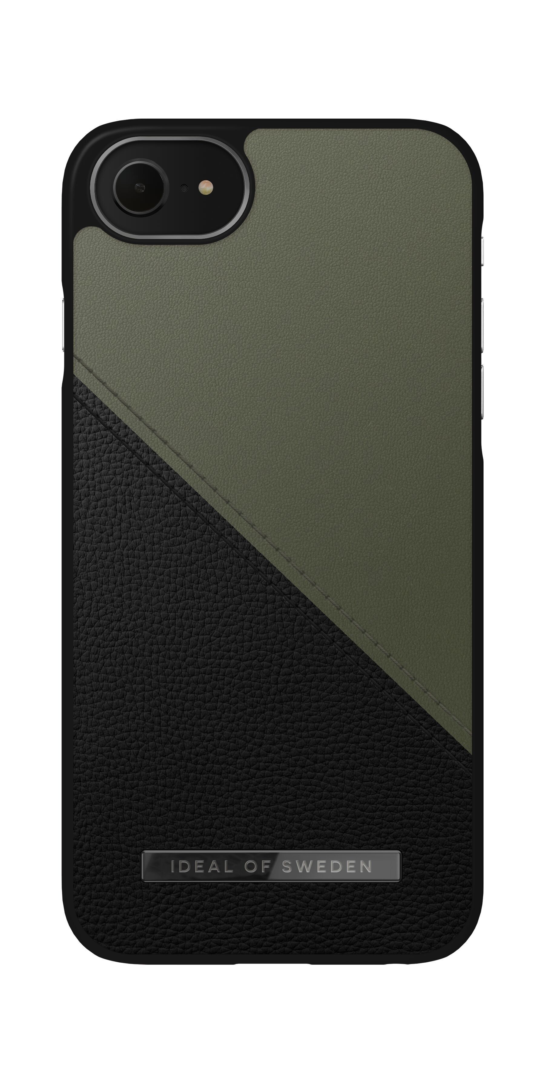Funda Atelier iPhone 8/7/6/6S/SE Onyx Negro Caqui