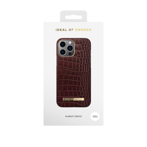 Atelier Case iPhone 13PM/12PM Scarlet Croco
