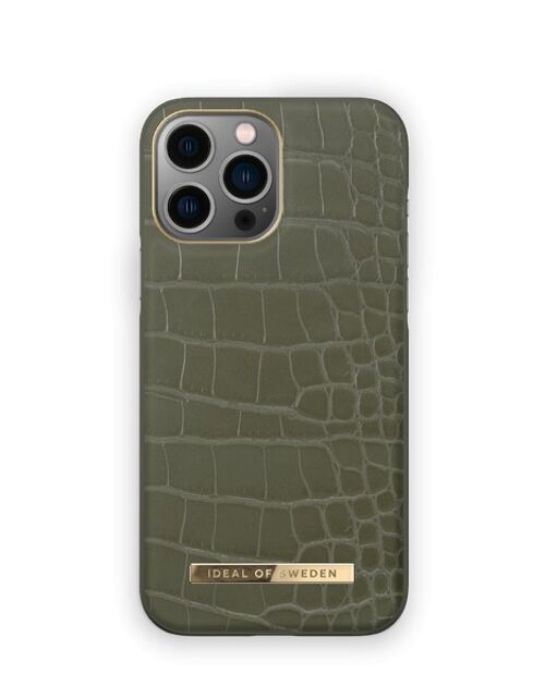 Atelier Case iPhone 13PM/12PM Khaki Croco