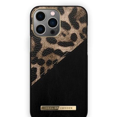 Atelier Case iPhone 13PM/12PM Leopardo de medianoche