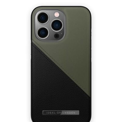 Funda Atelier iPhone 13 PRO Onx Negro Caqui