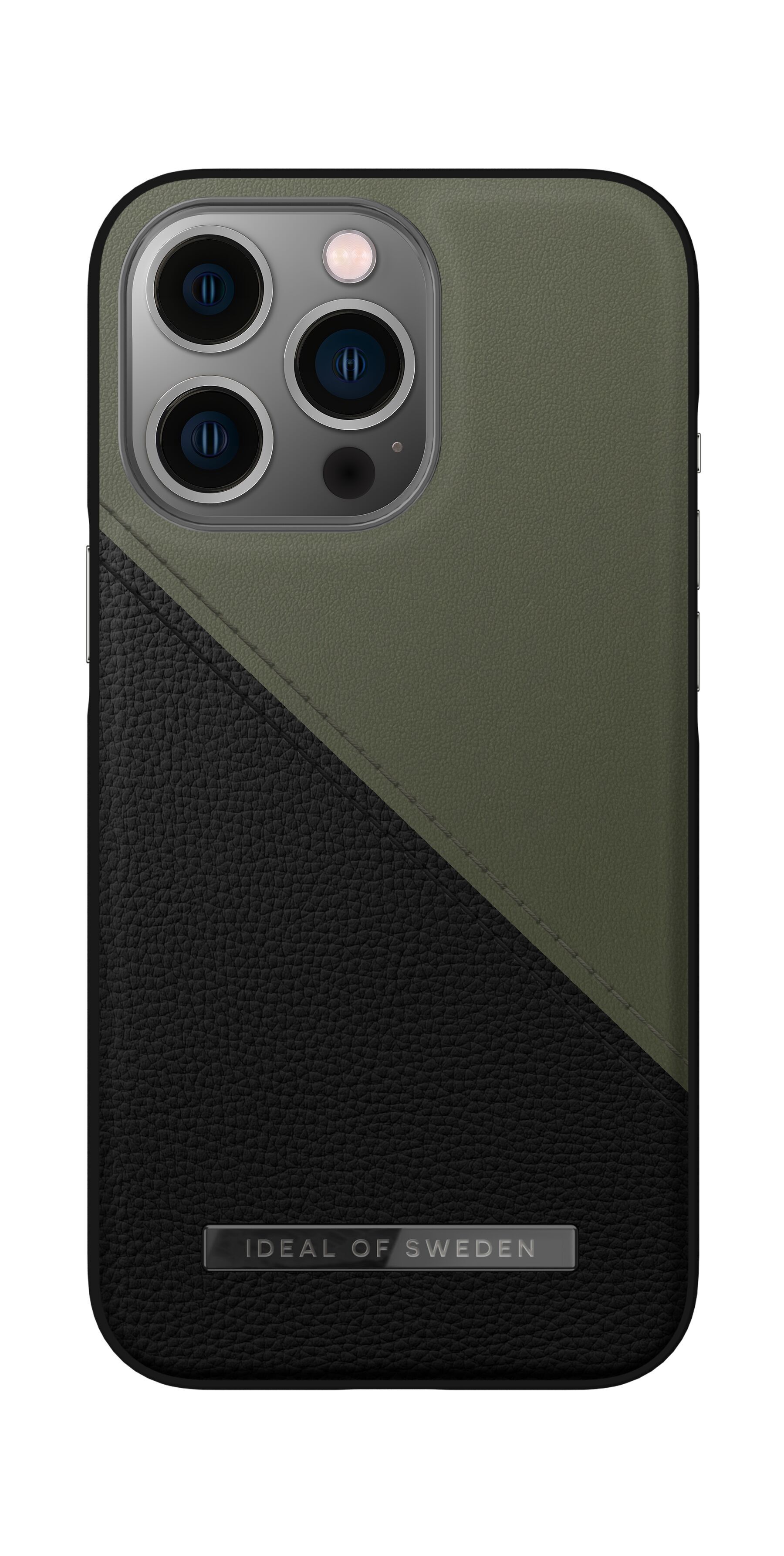 Funda Atelier iPhone 13 PRO Onx Negro Caqui