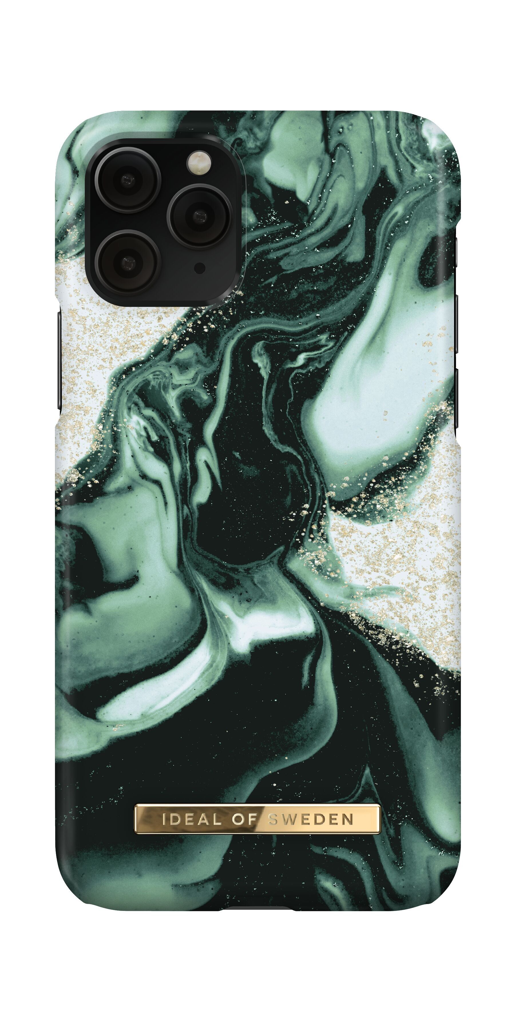 Funda Fashion iPhone 11 PRO/XS/X Dorado Oliva Marb