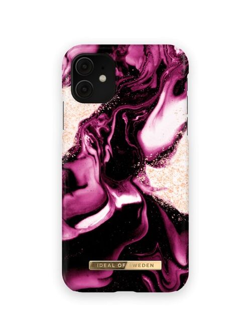 Fashion Case iPhone 11/XR Golden Ruby