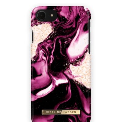 Fashion Case iPhone 8/7/6/6S/SE Golden Ruby