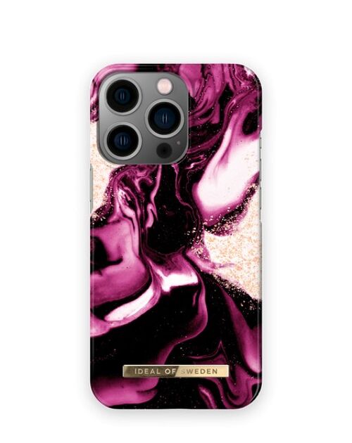 Fashion Case iPhone 13 PRO Golden Ruby