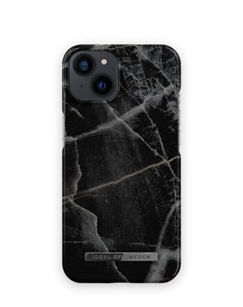 Coque Fashion iPhone 13 Noir Tonnerre