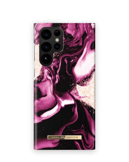 Fashion Case Galaxy S22U Golden Ruby Marble