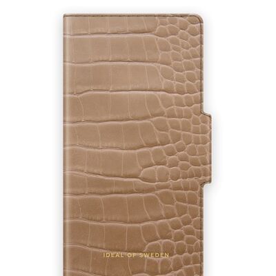 Portafoglio Atelier iPhone 13 Camel Croco