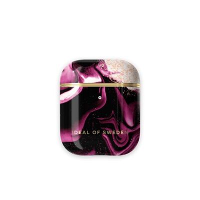 Fashion AirPods Case Golden Ruby