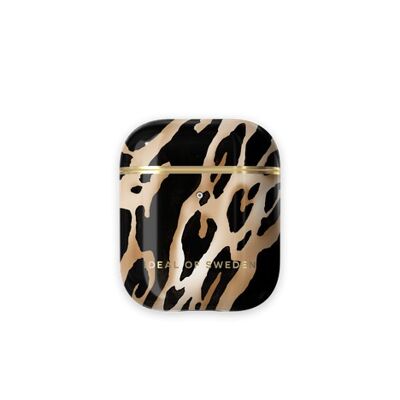 Modische AirPods-Hülle Ikonischer Leopard