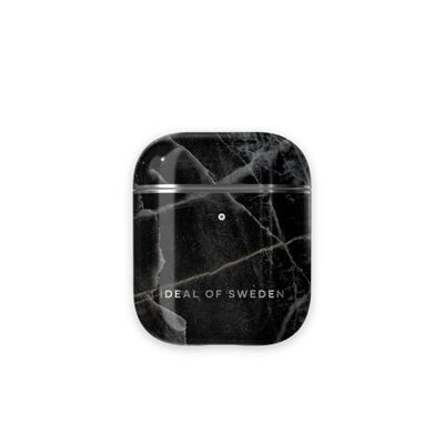 Estuche Fashion AirPods Black Thunder Marble