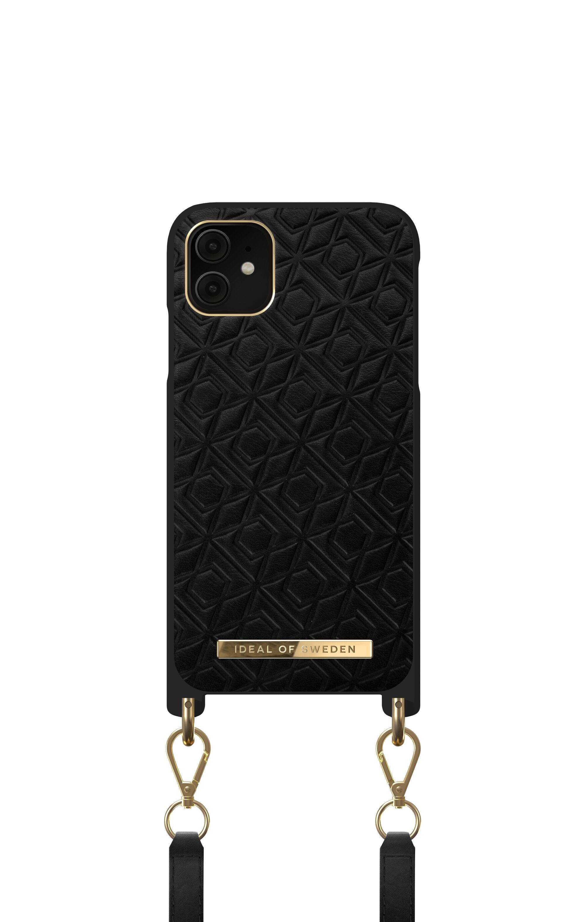 Atelier Necklace iPhone 11/XR Embossed Bk