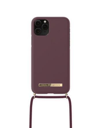 Collier Ordinaire iPhone 11PRO/XS/X Deep Cherry