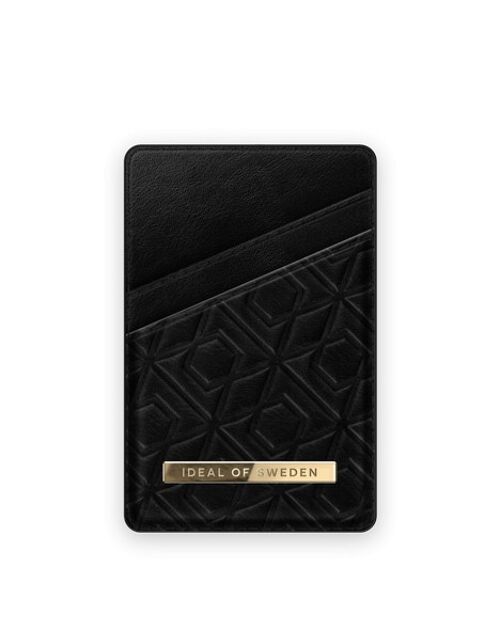Atelier Magnetic Card Holder Embossed Black