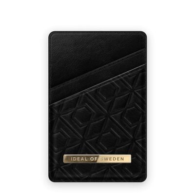 Atelier Magnetic Card Holder Embossed Black