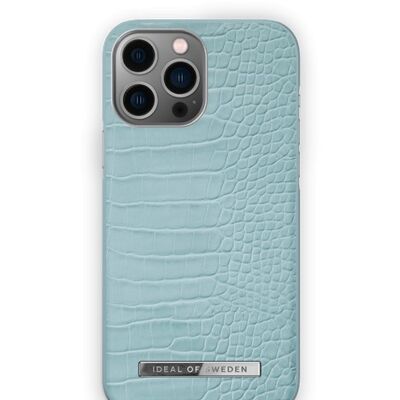 Custodia Atelier iPhone 13PM/12PM Soft Blue Croco