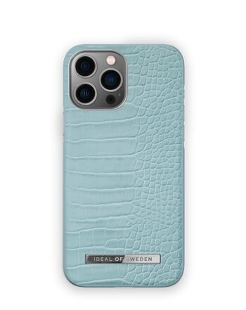 Atelier Coque iPhone 13PM/12PM Soft Blue Croco