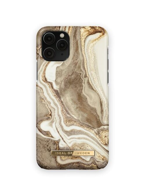 Fashion Case iPhone 11 PRO/XS/X Golden Sand Marble