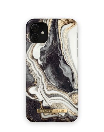 Fashion Case iPhone 11/XR Golden Ash marbre 2