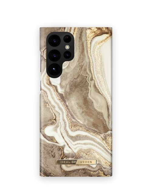 Fashion Case Galaxy S22U Golden Sand Marble