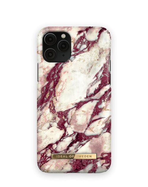 Fashion Case iPhone 11PRO/XS/X Calacatta Ruby Marb