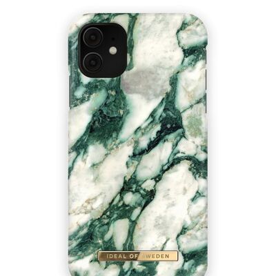 Fashion Case iPhone 11/XR Calacatta Smaragd Marmor