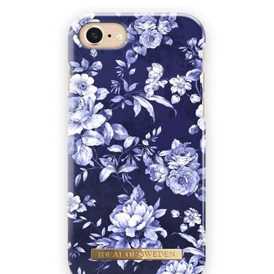 Funda Fashion iPhone 8/7/6/6S/SE Marinero Azul Flor