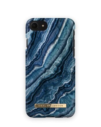 Coque Fashion iPhone 8/7/6/6S/SE Indigo Swirl