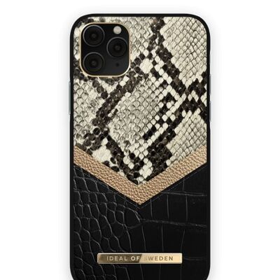 Atelier Coque iPhone 11 PRO/XS/X Midnight Python