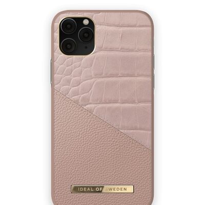 Custodia Atelier per iPhone 11 PRO/XS/X Rose Smoke Croco