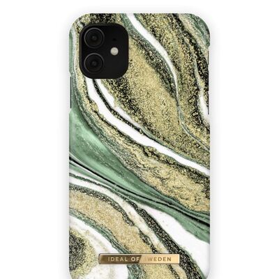 Custodia Fashion iPhone 11/XR Cosmic Green Swirl