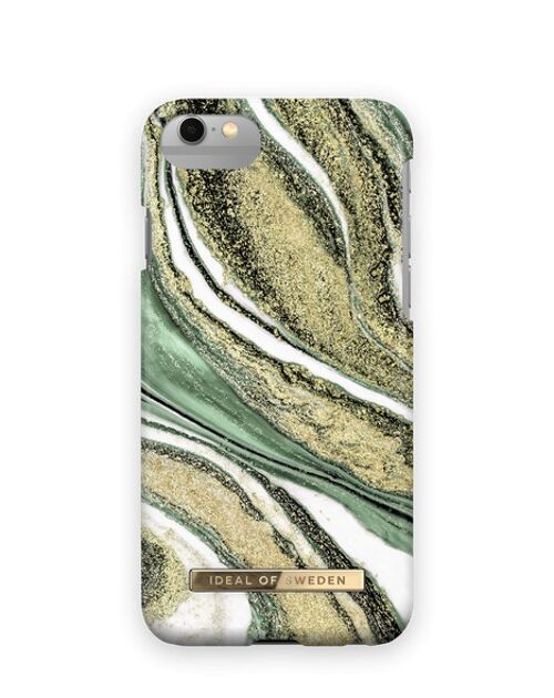 Fashion Case iPhone 8/7/6/6S/SE Cosmic Green Swirl