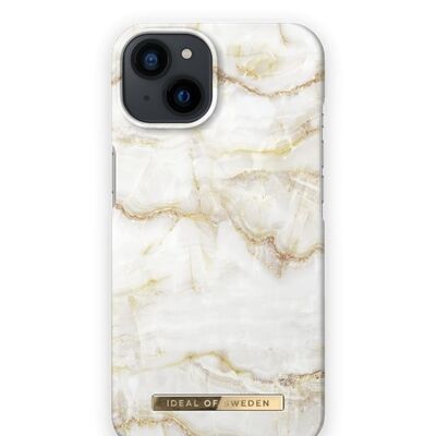 Coque Fashion iPhone 13 GoldenPearlMarbl